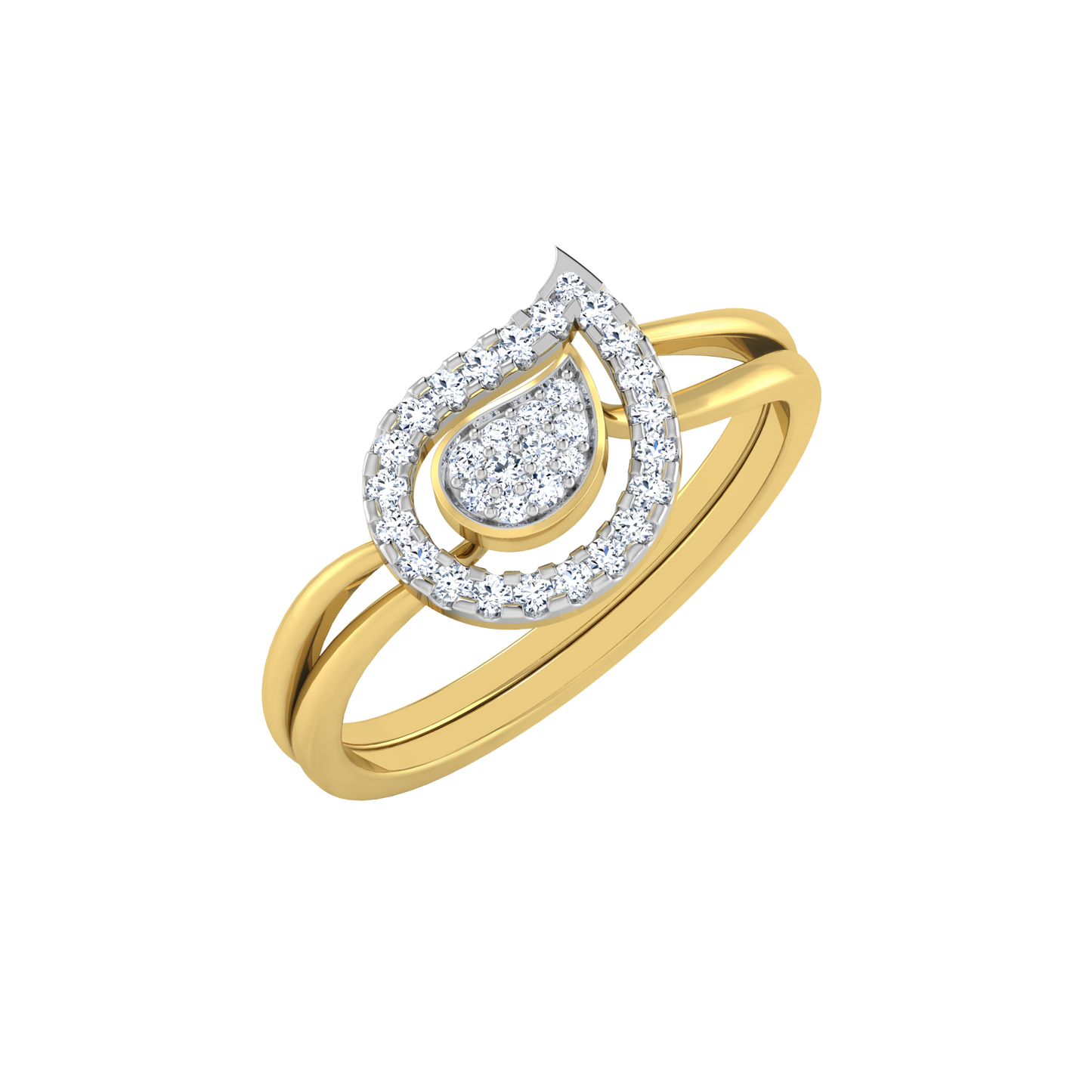 Enigma 14Kt Diamond Ring For Women