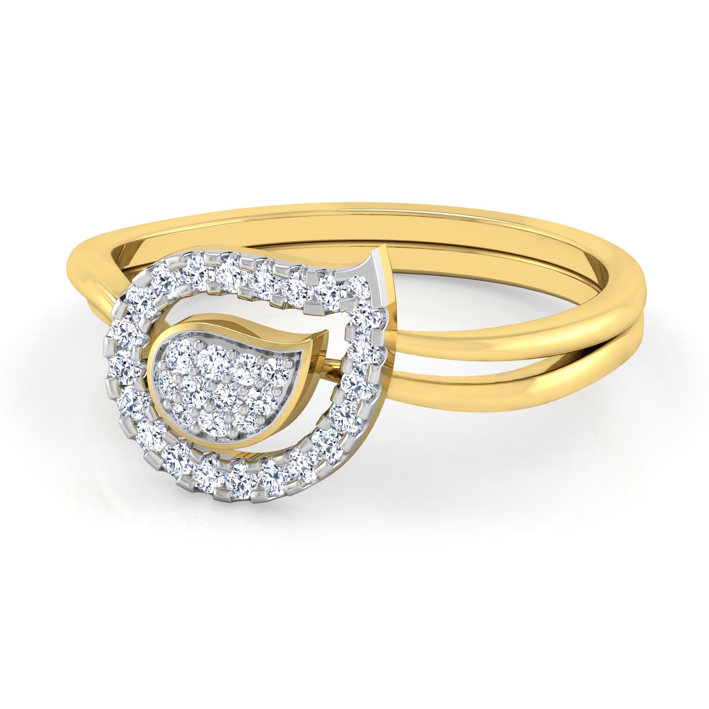 Enigma 14Kt Diamond Ring For Women