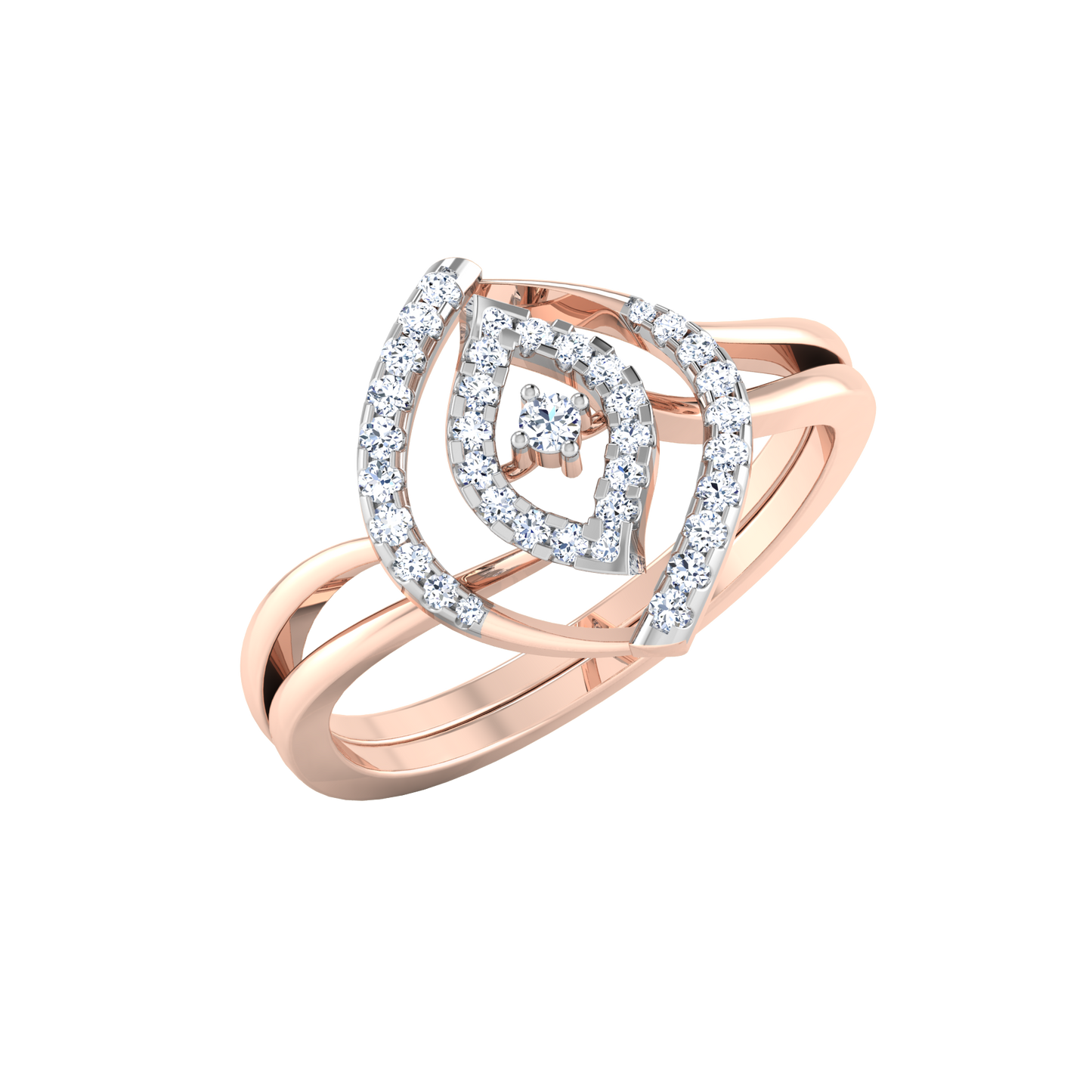 Elysium 14Kt Diamond Ring