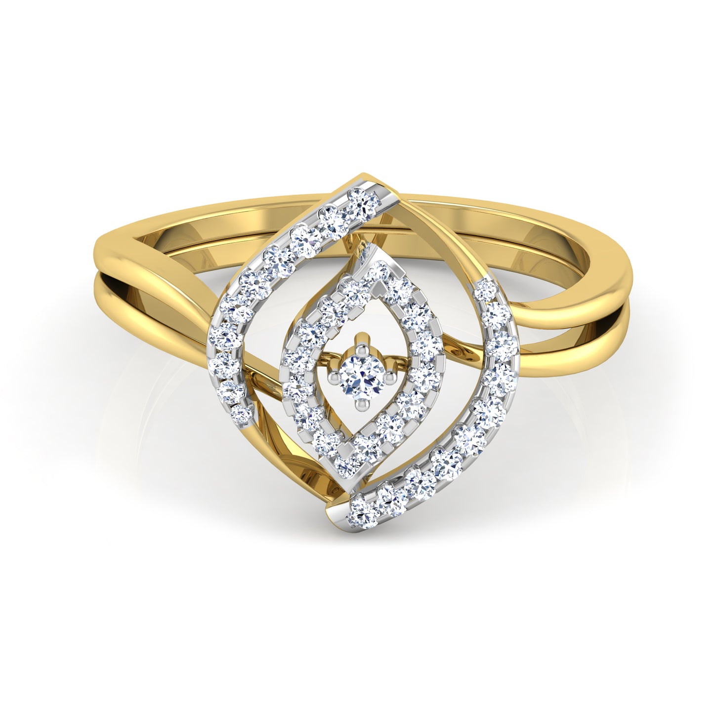 Elysium 14Kt Diamond Ring