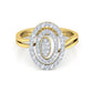 Lagoon 18Kt Diamond Ring For Women
