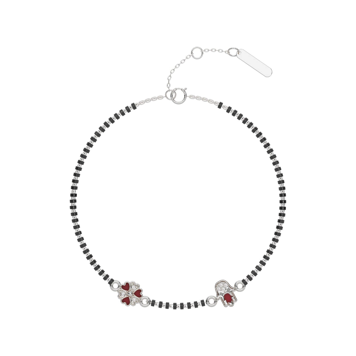 Gleaming Grace Diamond Chain Bracelet 18K