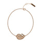 Glimmering Gracefulness Chain Bracelet 18K