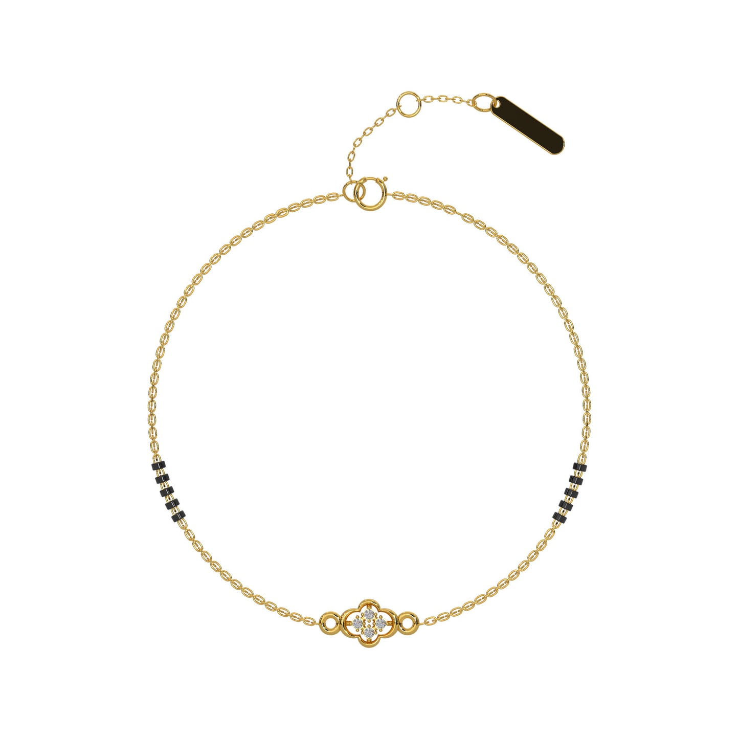 Gleaming Gardens Chain Bracelet 18K