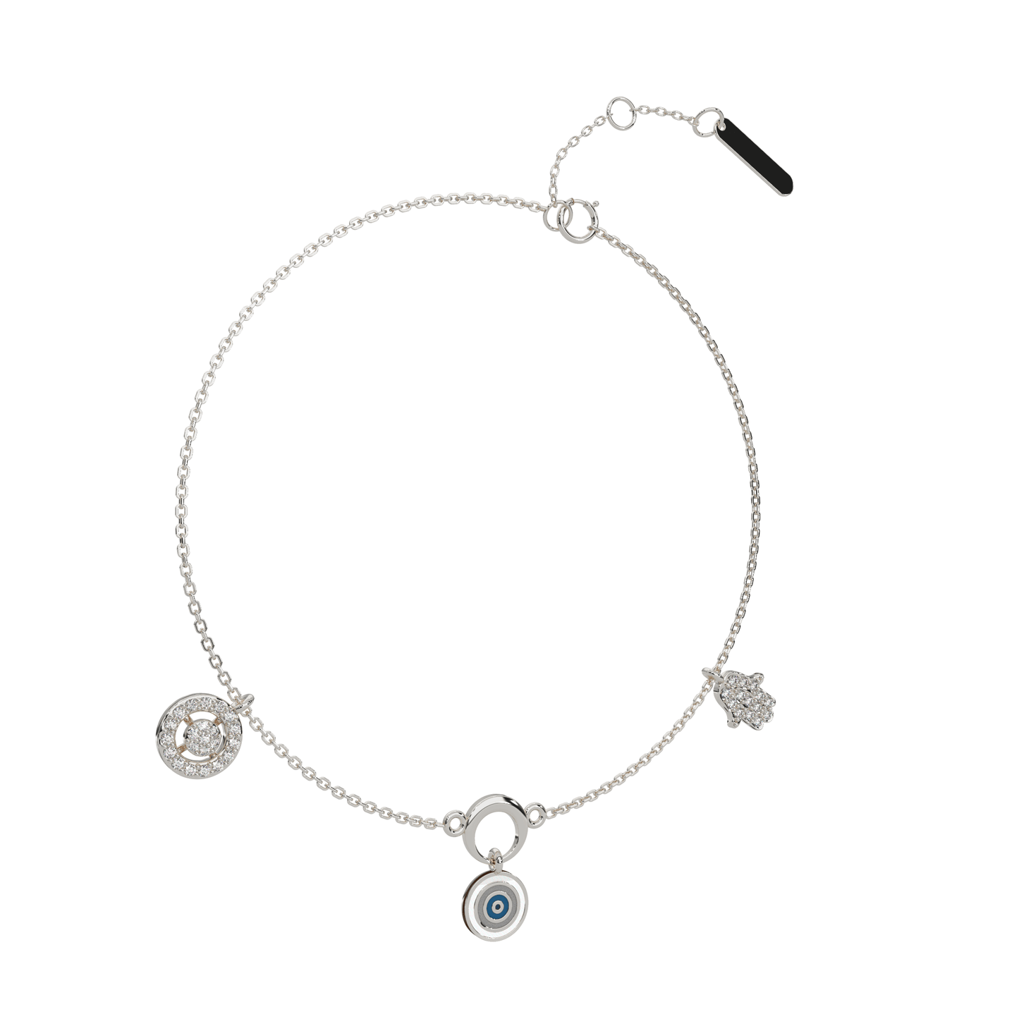 Sparkling Serenity Chain Bracelet 18K