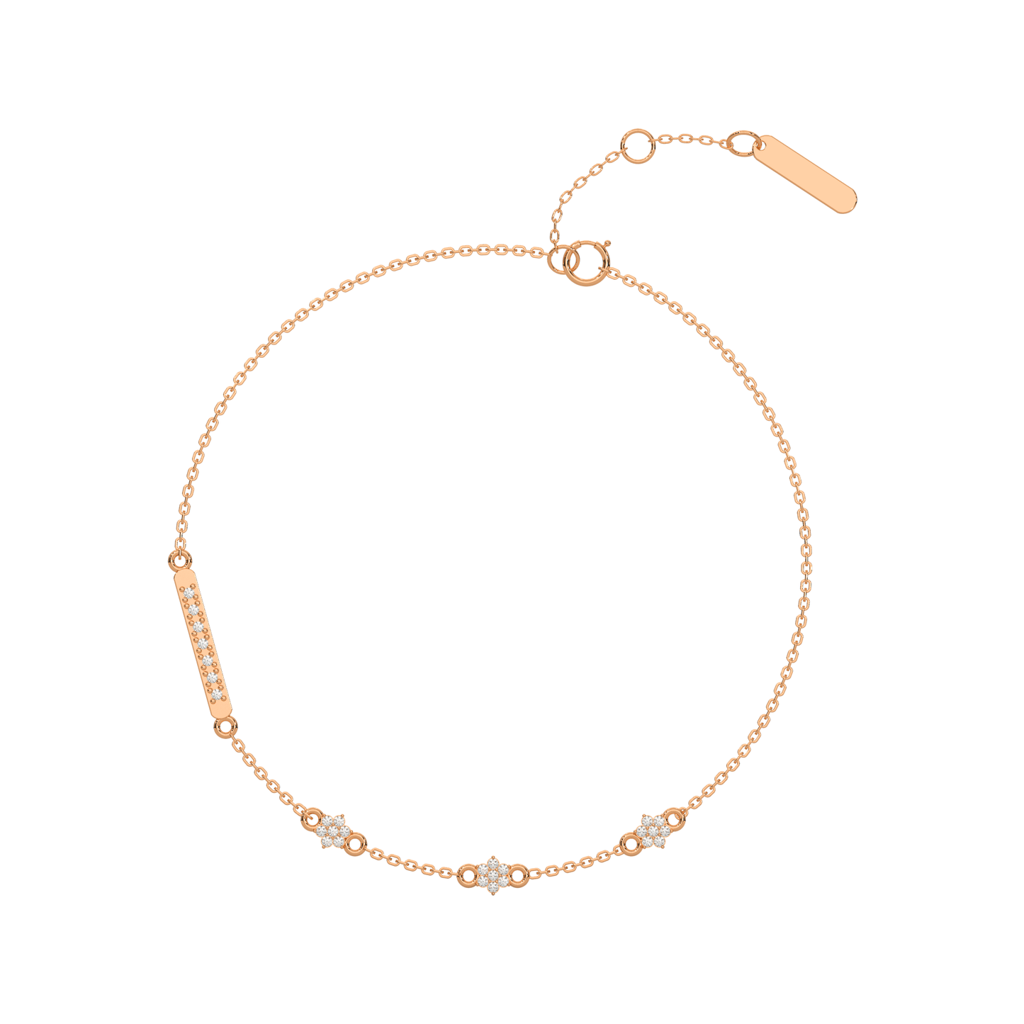 Shimmering Splendor Chain Bracelet