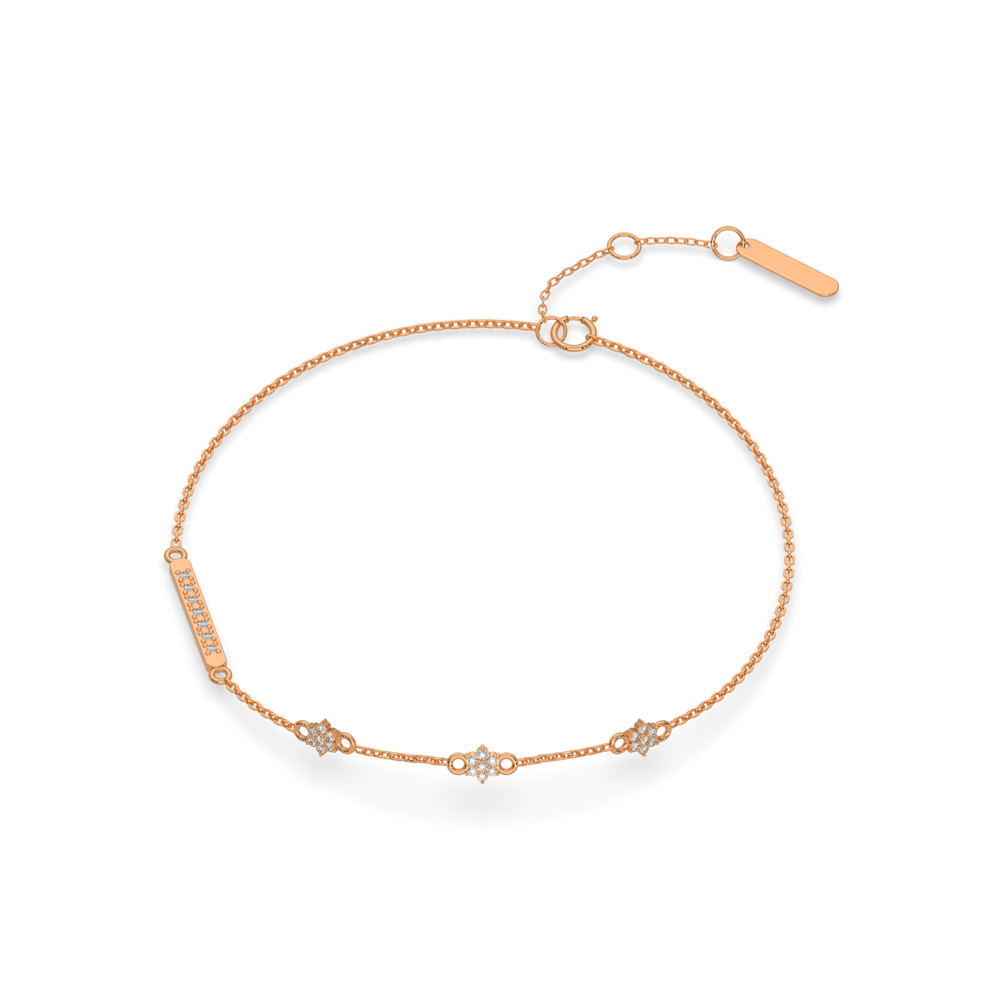 Shimmering Splendor Chain Bracelet