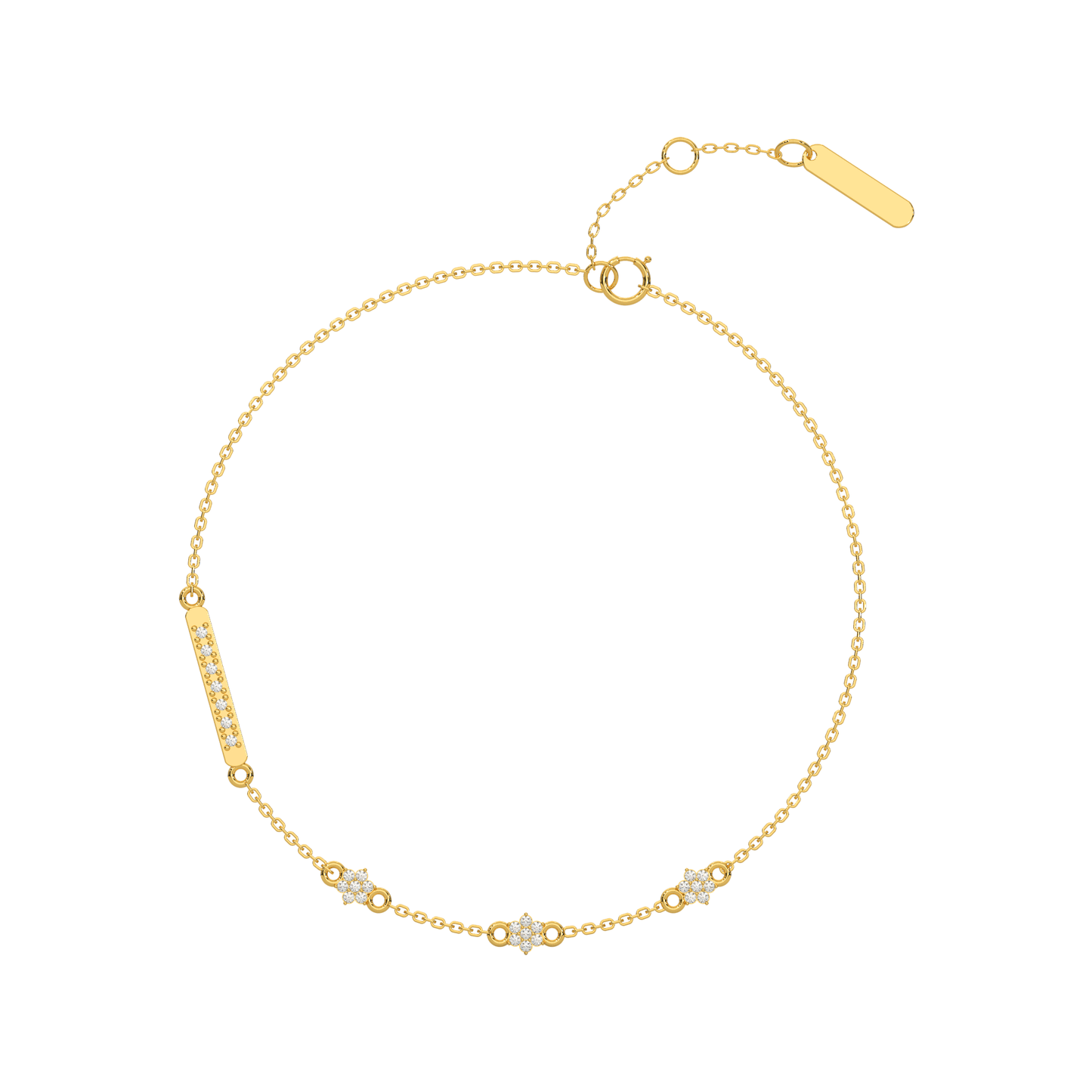 Shimmering Splendor Chain Bracelet