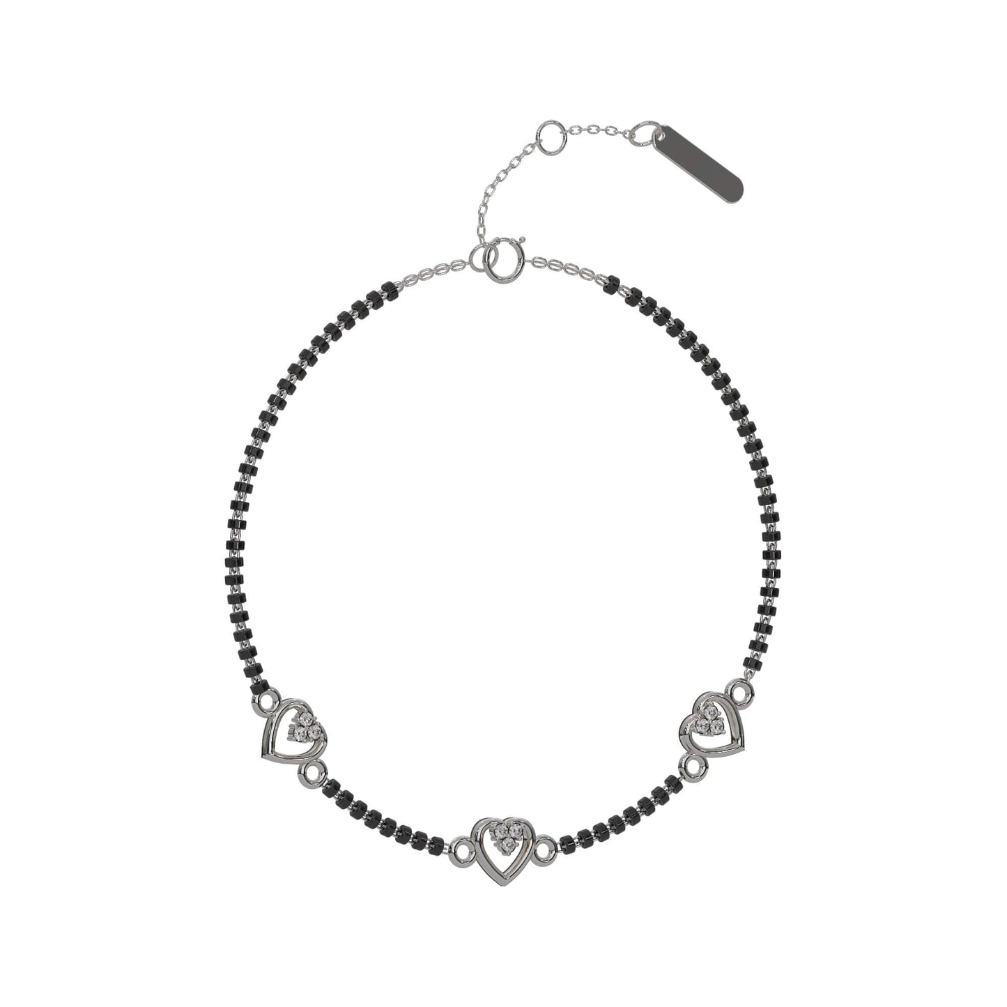 Dazzling Dusk Diamond Chain Bracelet