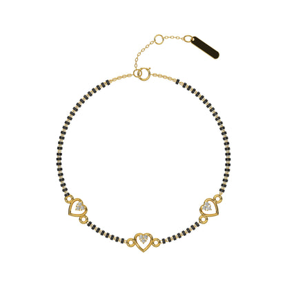 Dazzling Dusk Diamond Chain Bracelet