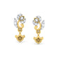 Regal Rainforest Earrings 18K