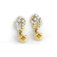 Regal Rainforest Earrings 18K