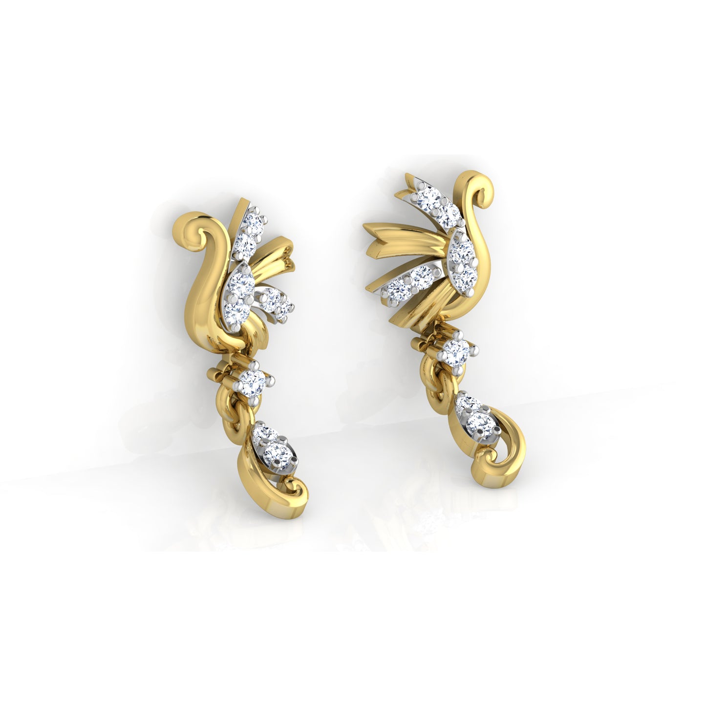 Mirage Earrings 18K