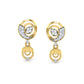 Serene Sapphire Whisper Earrings 18K