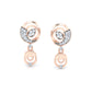 Serene Sapphire Whisper Earrings 18K