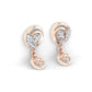 Serene Sapphire Whisper Earrings 18K