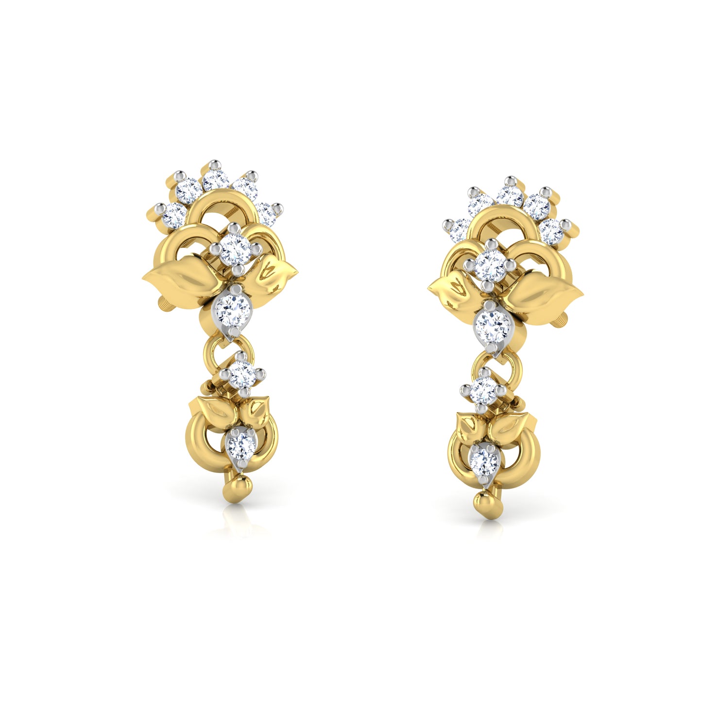 Ethereal Ember Earrings 18K