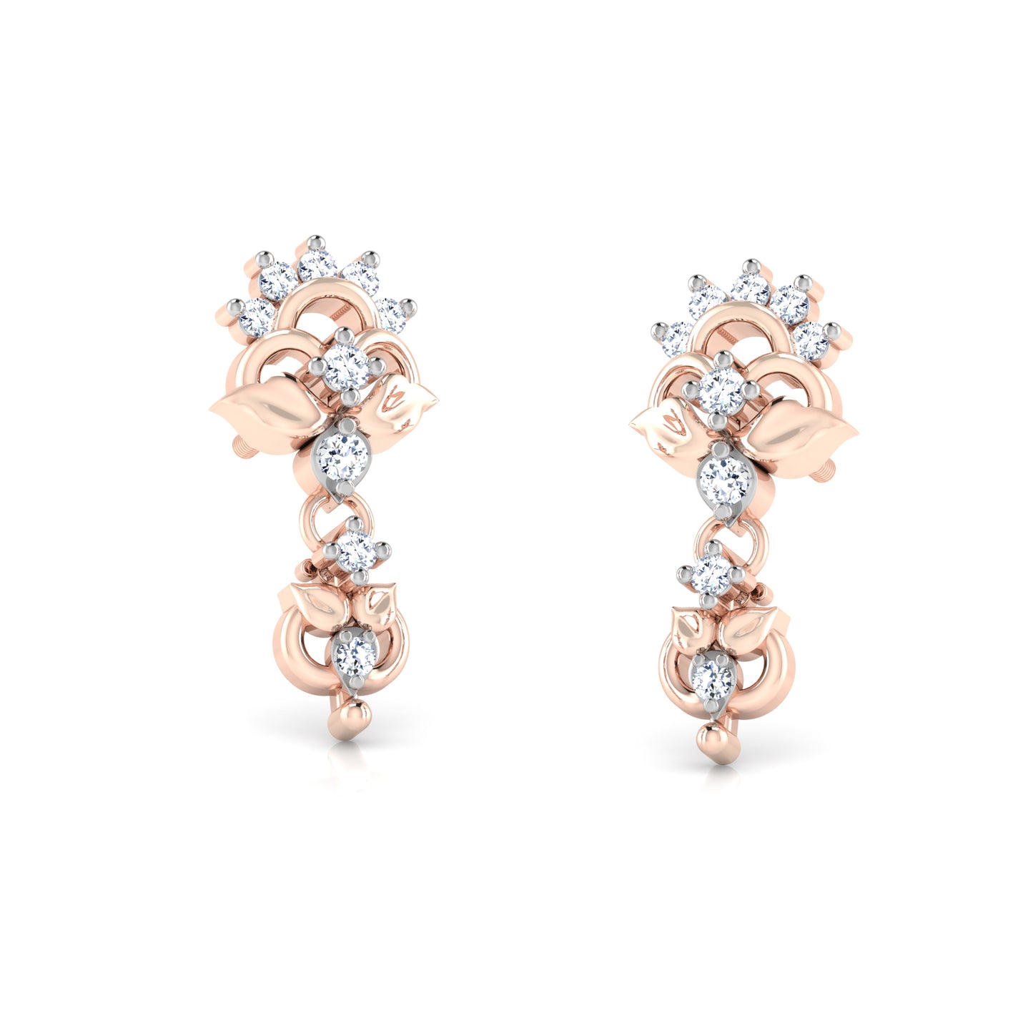 Ethereal Ember Earrings 18K