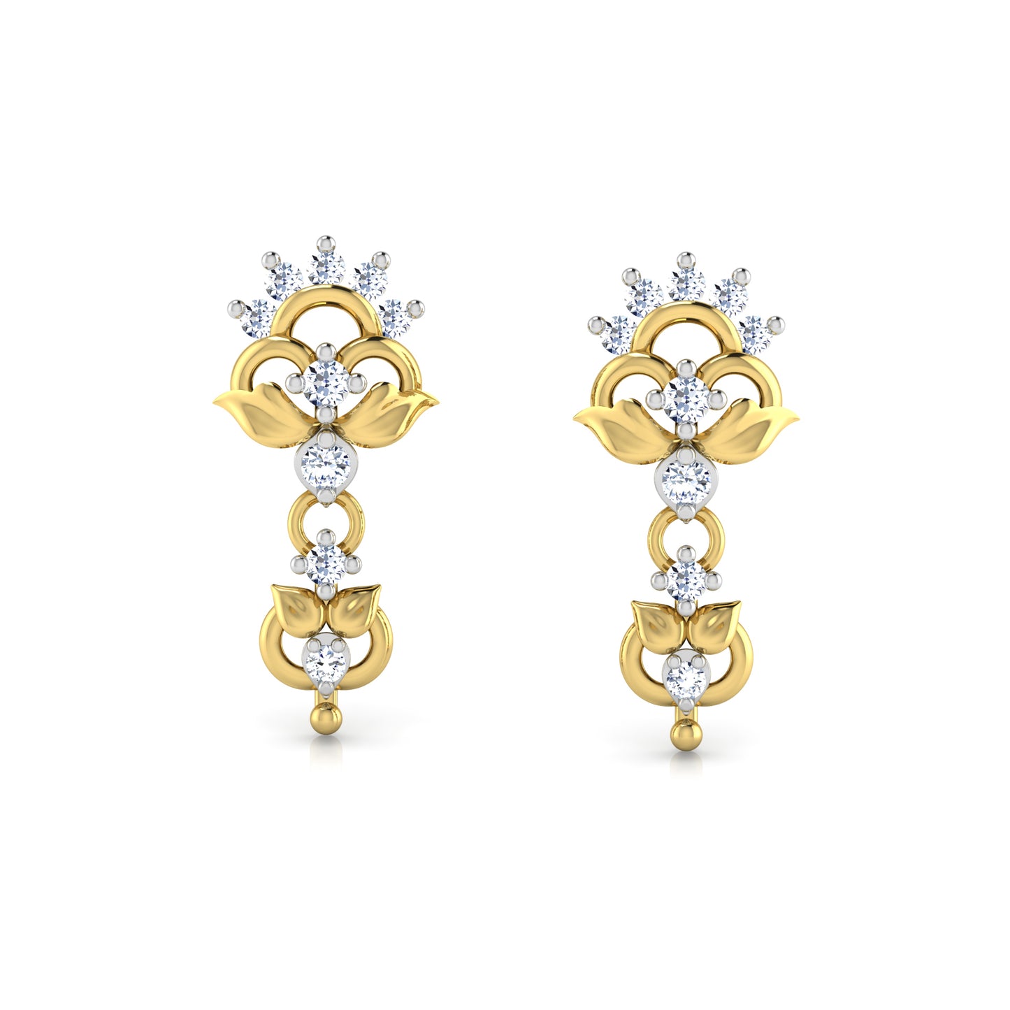Ethereal Ember Earrings 18K