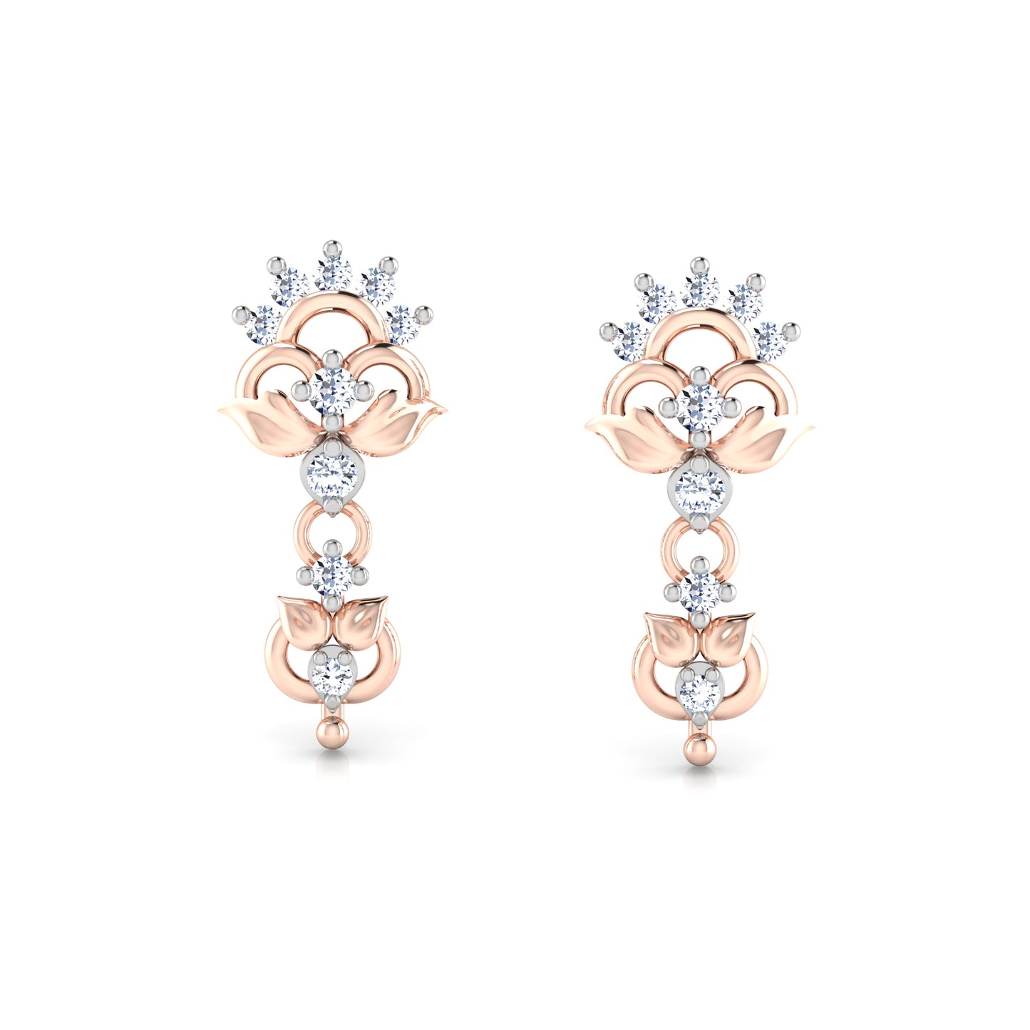 Ethereal Ember Earrings 18K