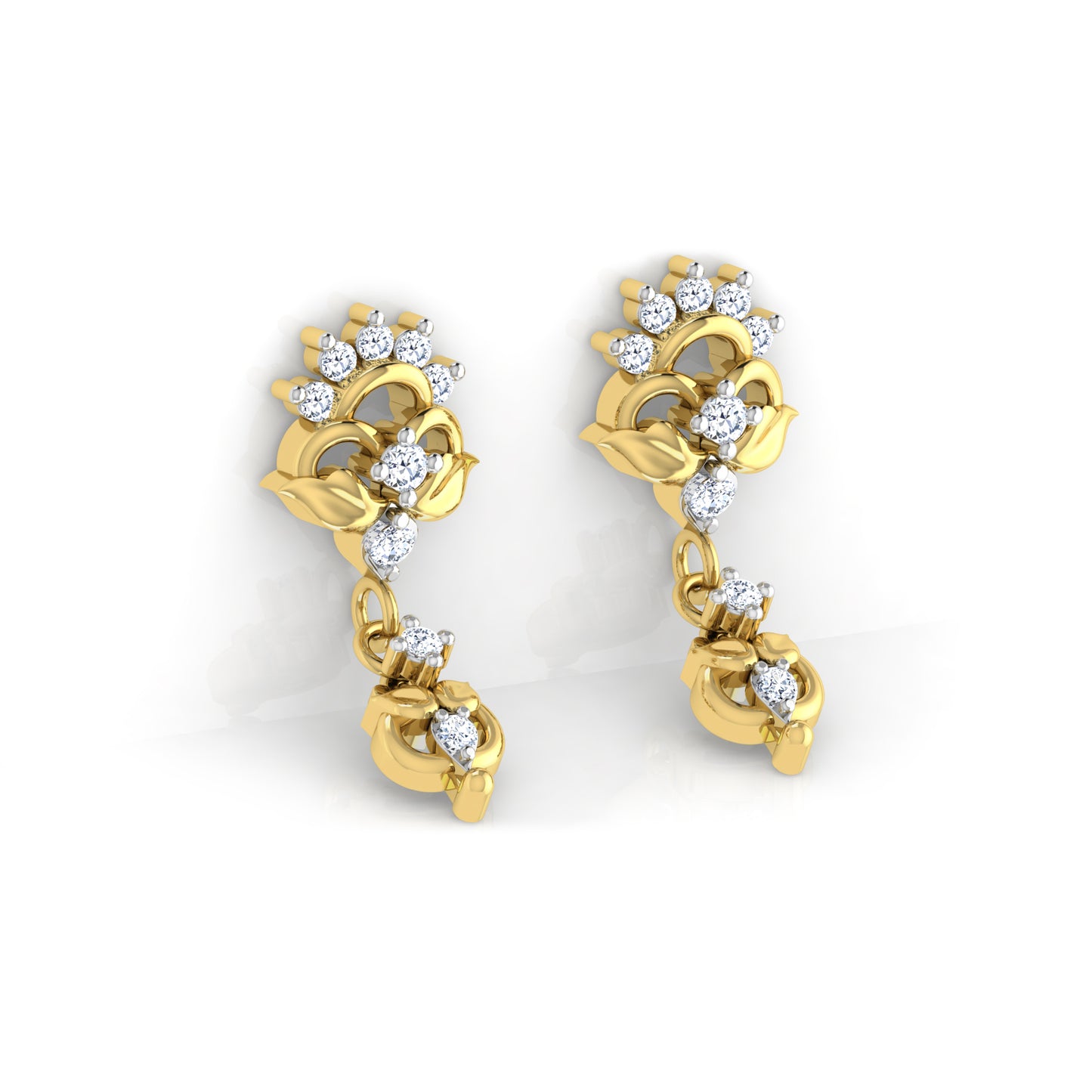 Ethereal Ember Earrings 18K