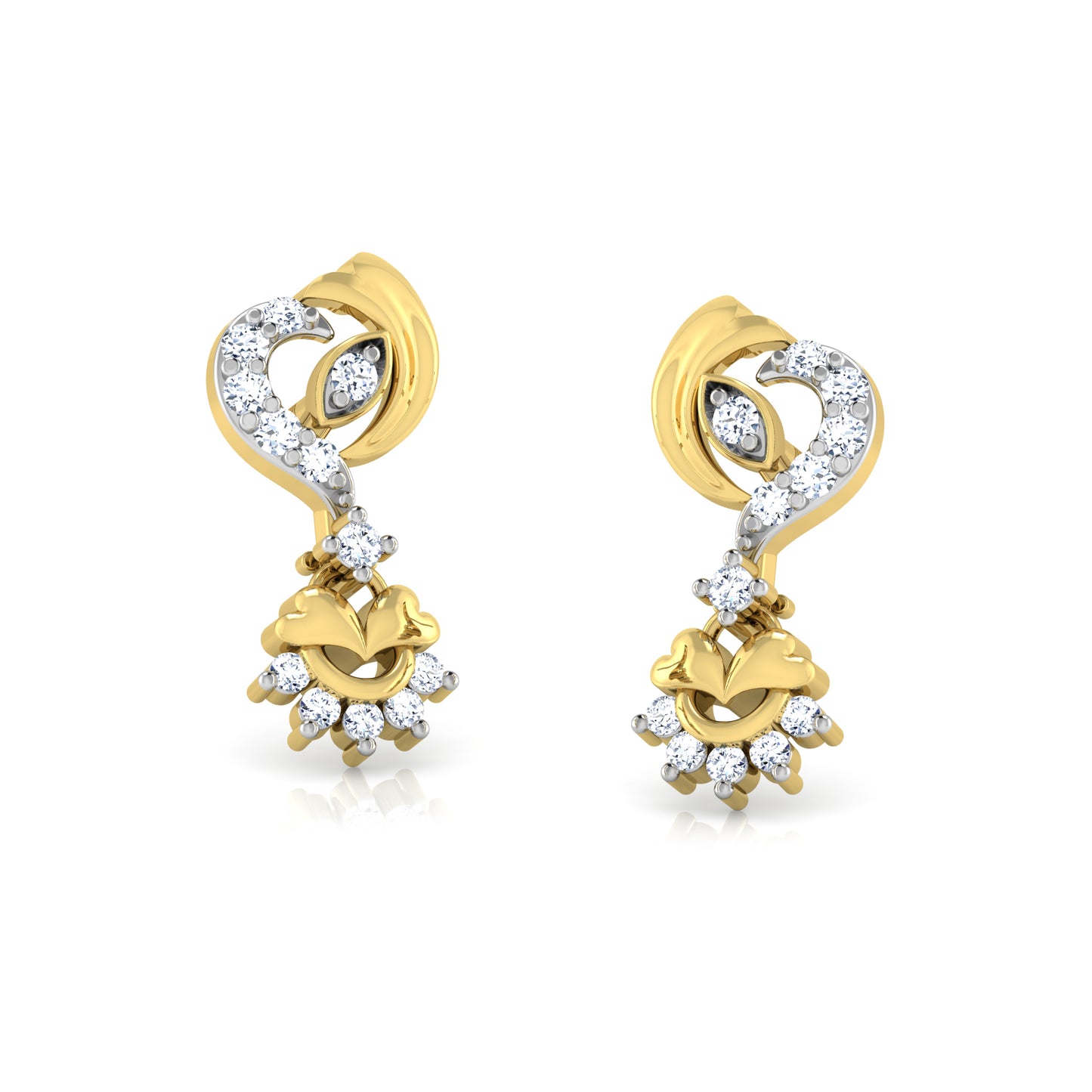Tranquil Earrings 18K
