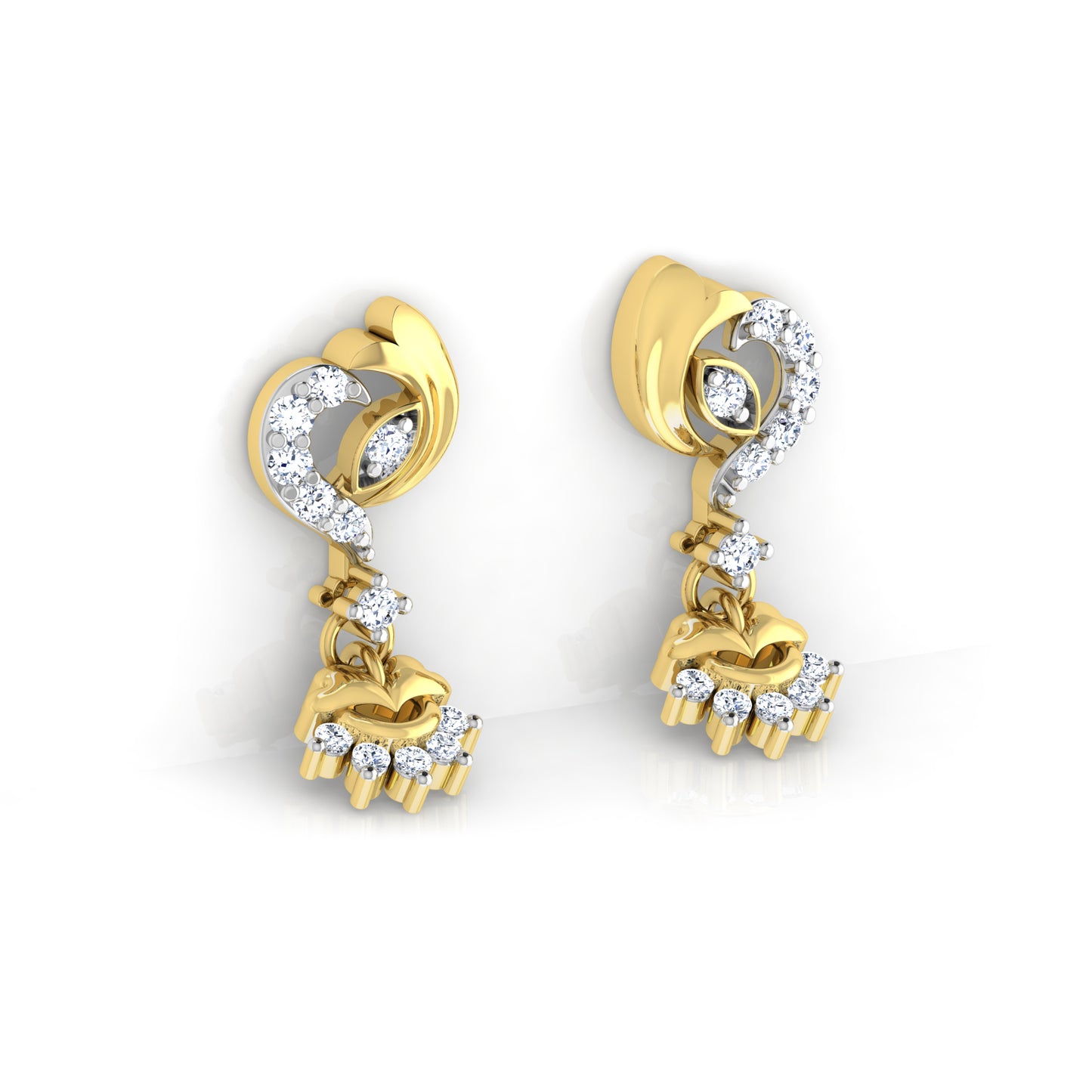 Tranquil Earrings 18K