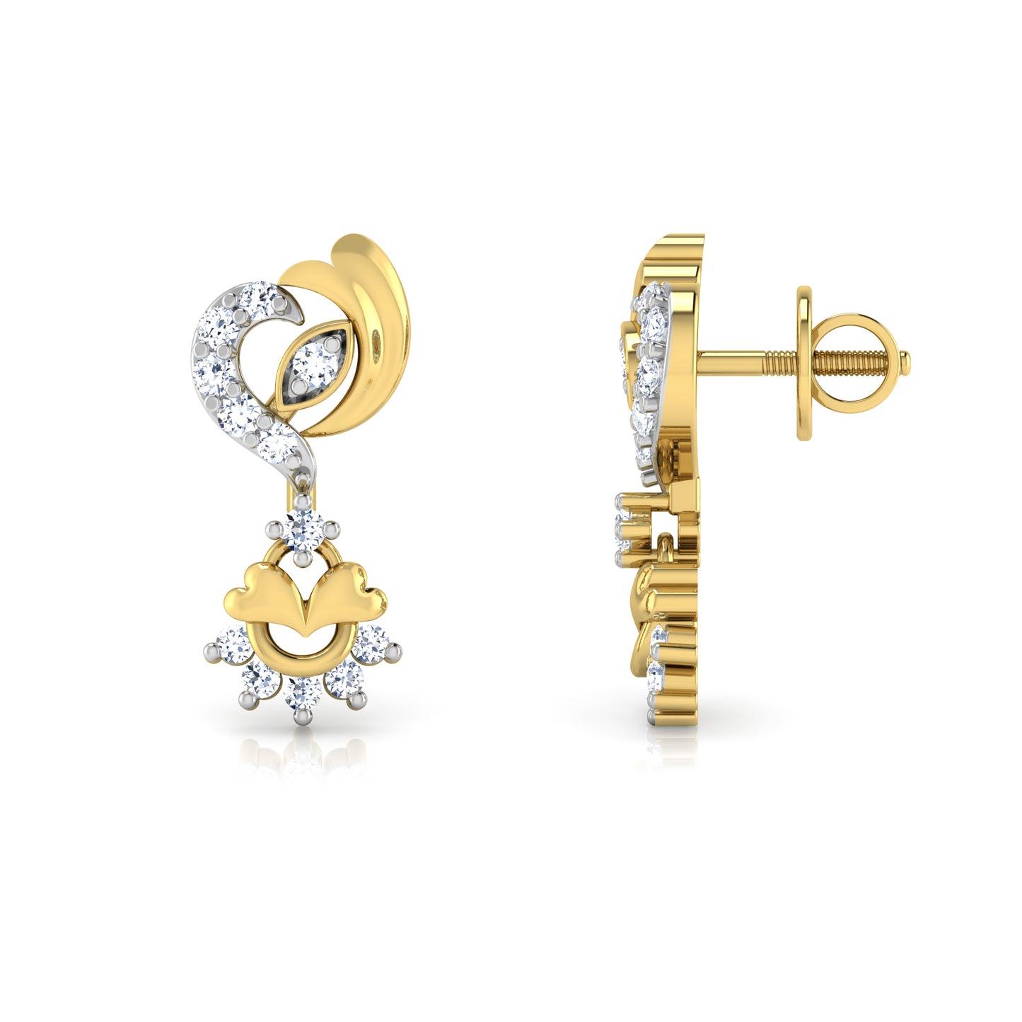 Tranquil Earrings 18K