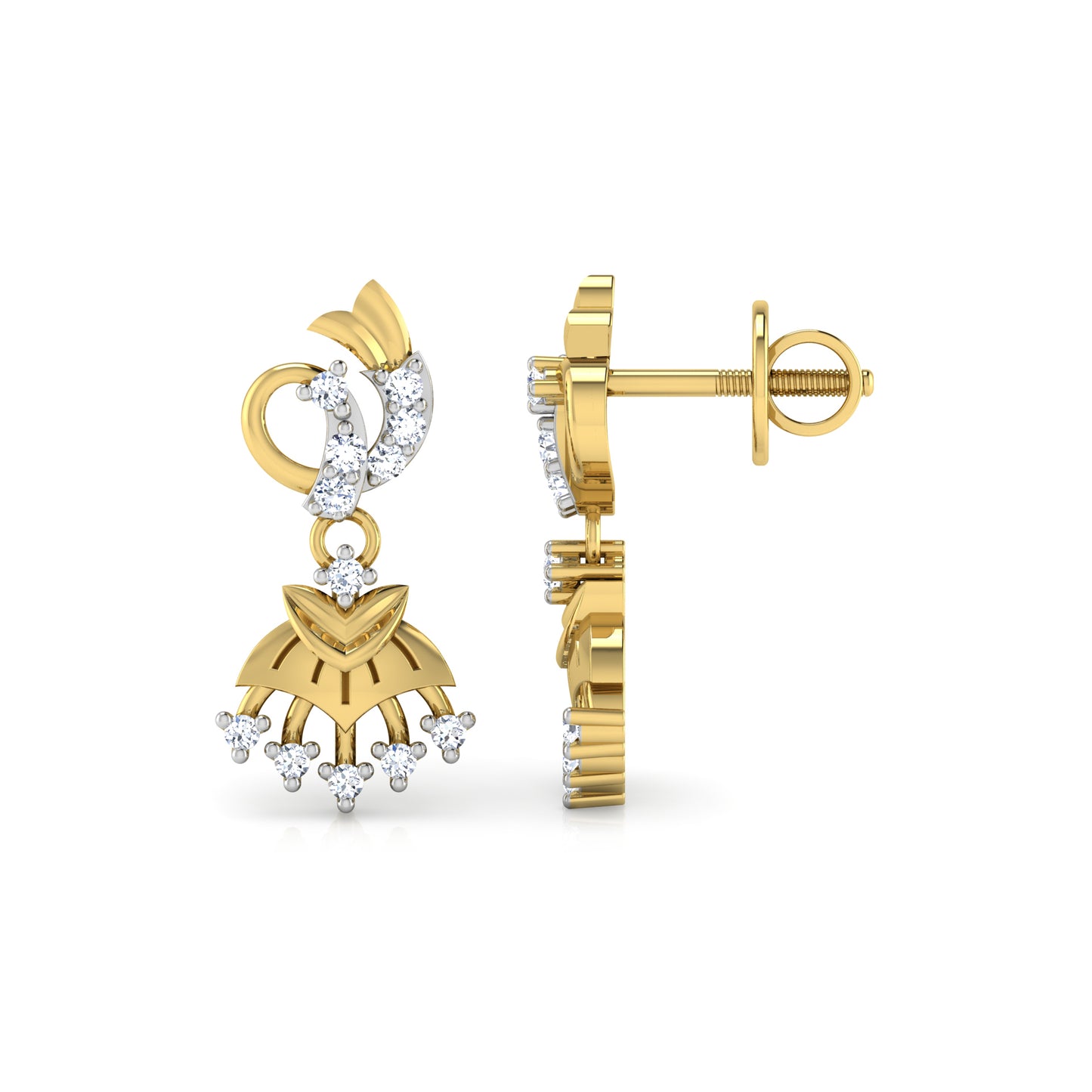 Blossom Earrings 18K