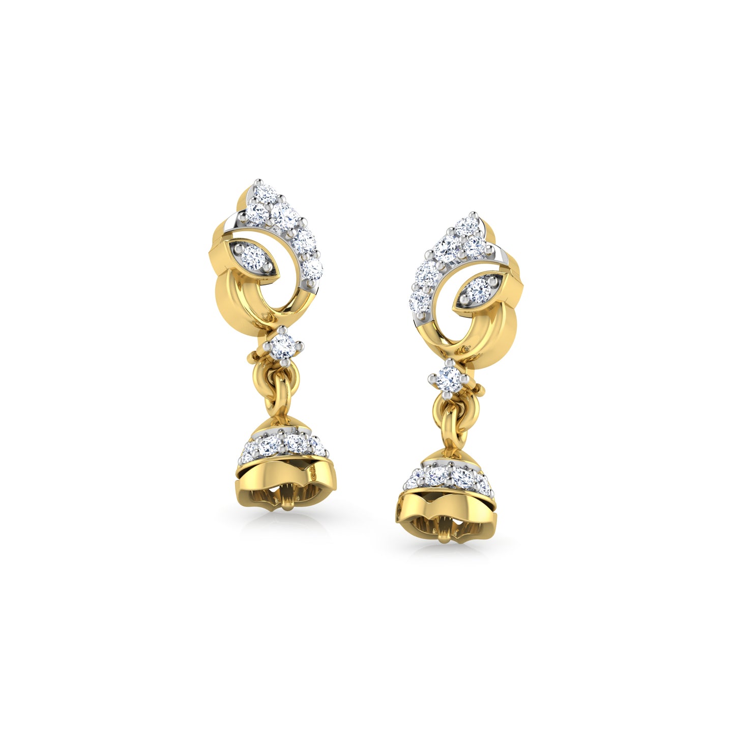 Gossamer Glamour Earrings 18K
