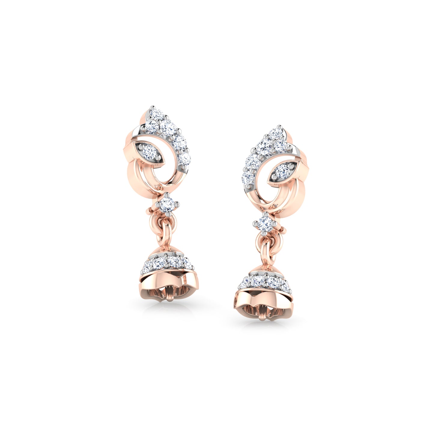 Gossamer Glamour Earrings 18K