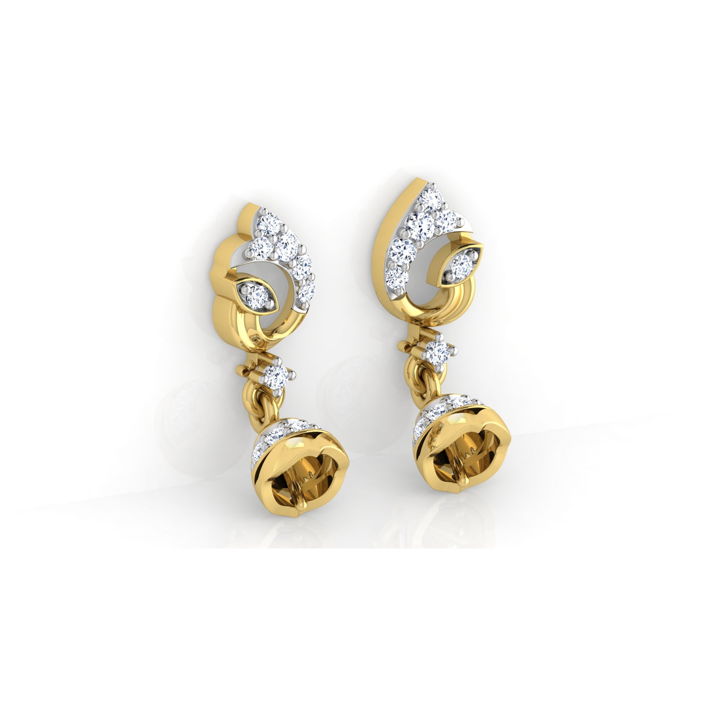 Gossamer Glamour Earrings 18K