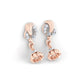 Crescent Earrings 18K