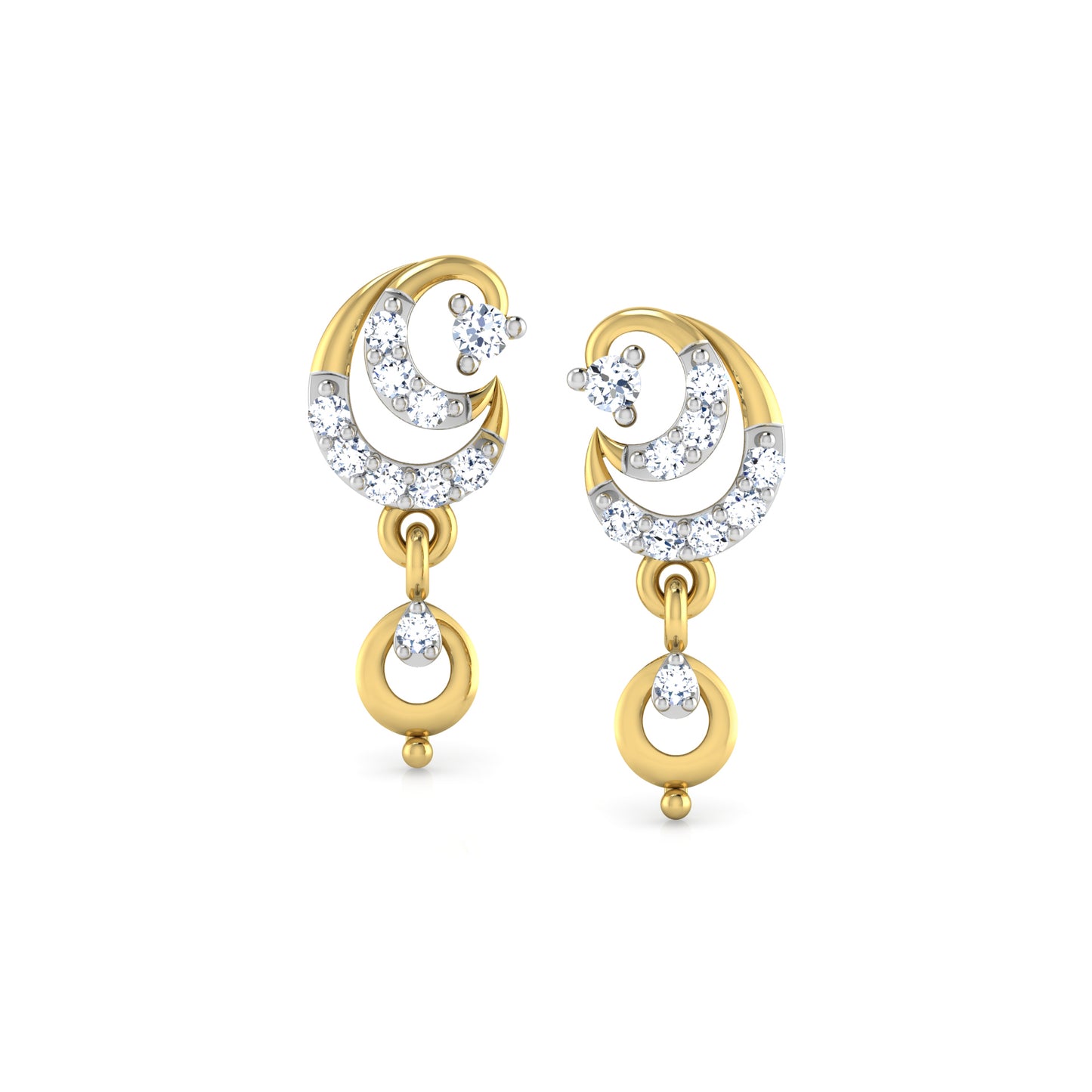 Rivulet Earrings 18K