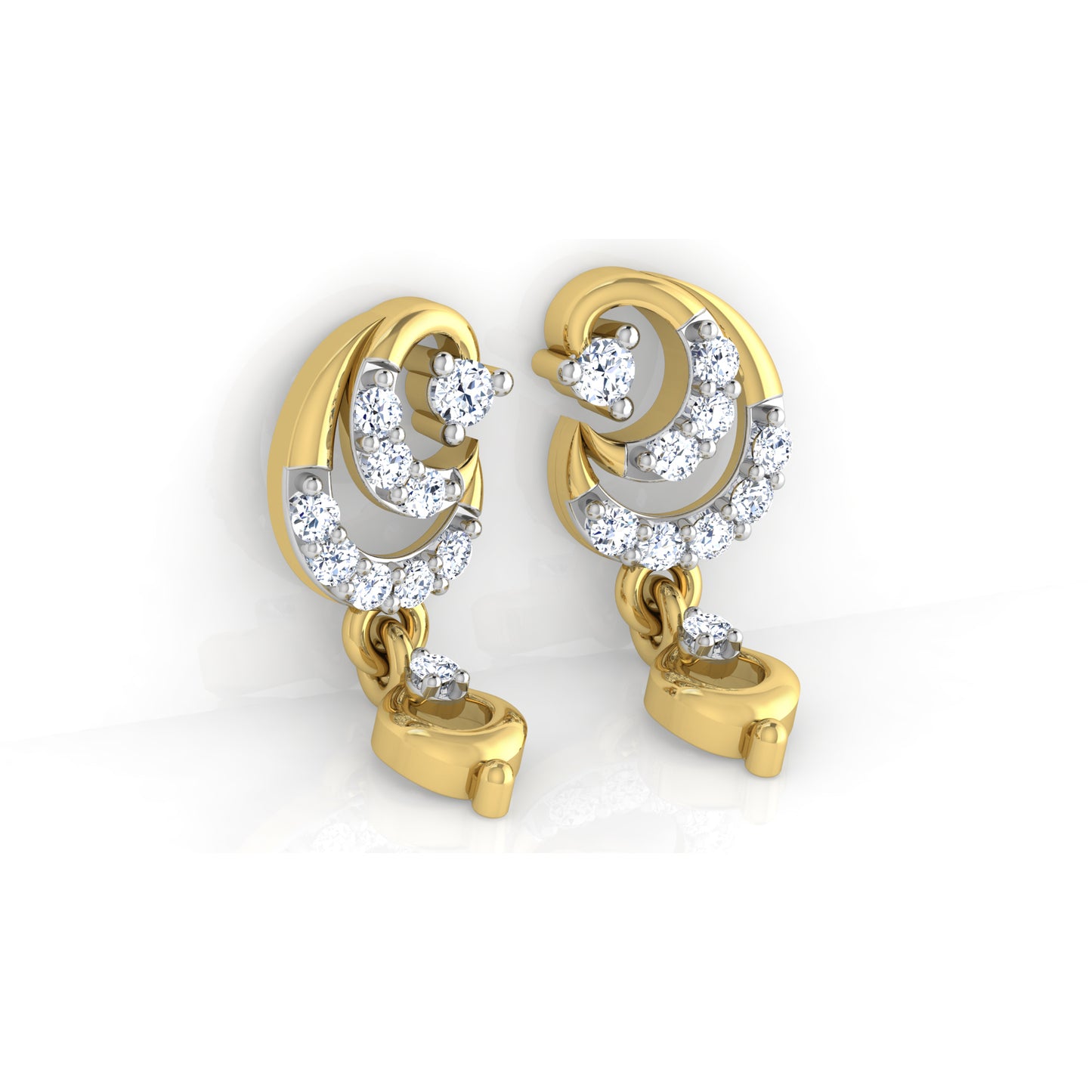Rivulet Earrings 18K