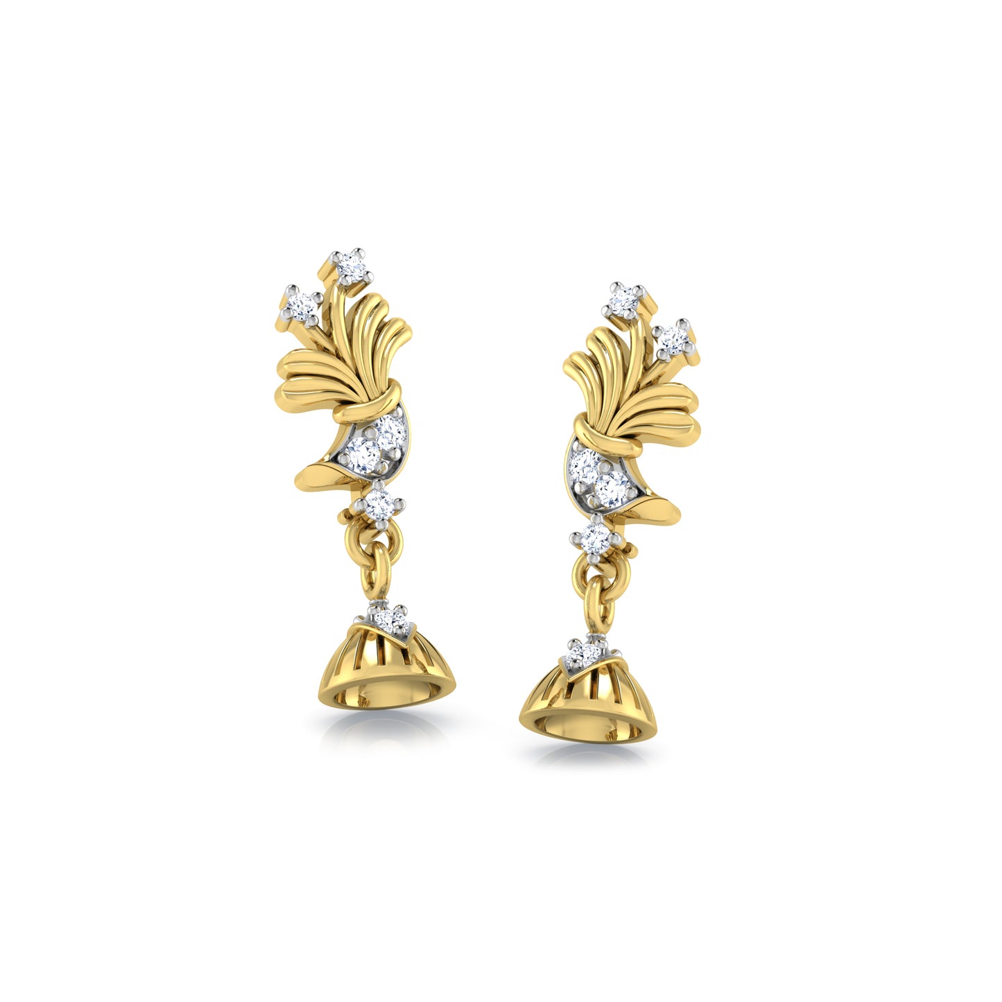 Ethereal Emberglow Earrings 18K