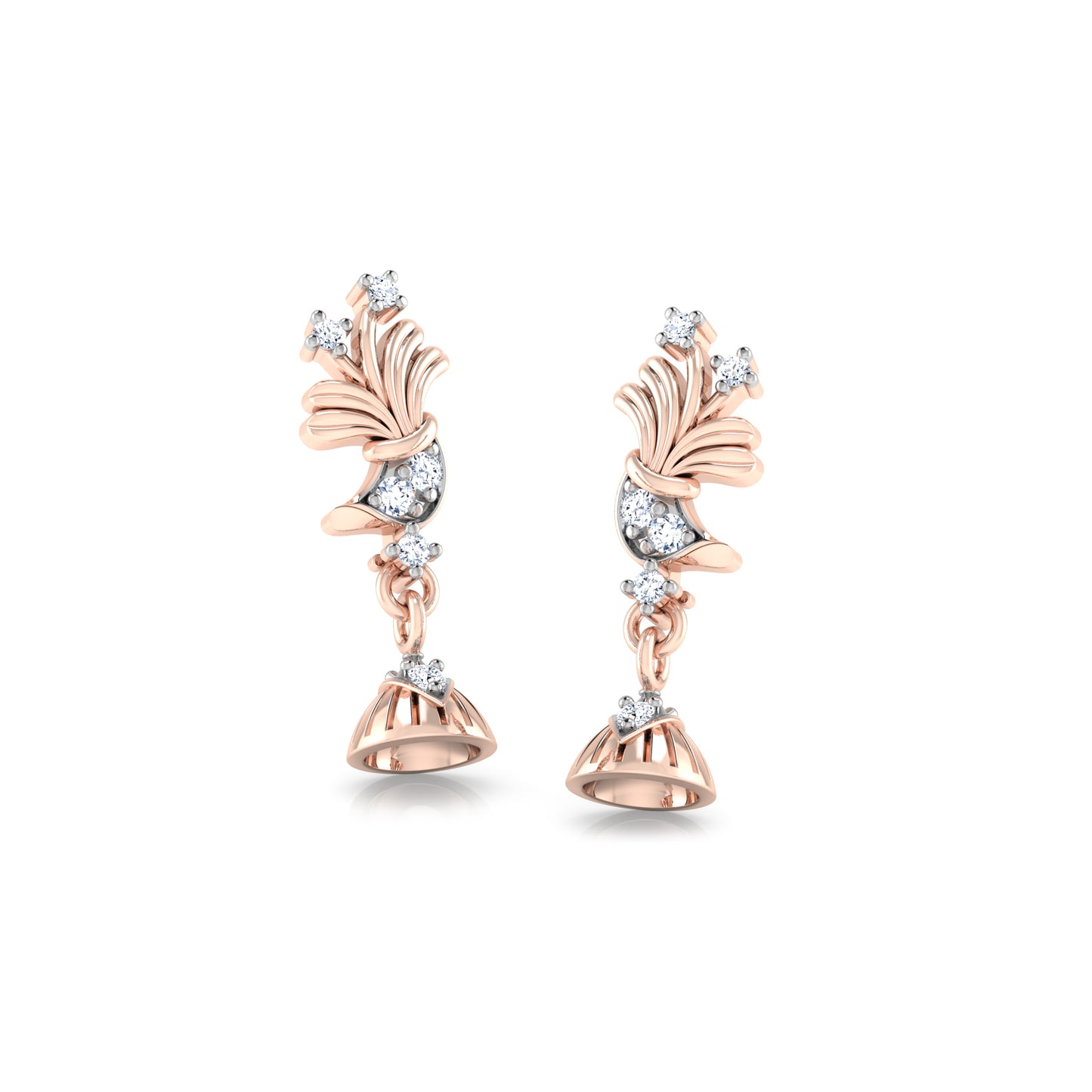 Ethereal Emberglow Earrings 18K