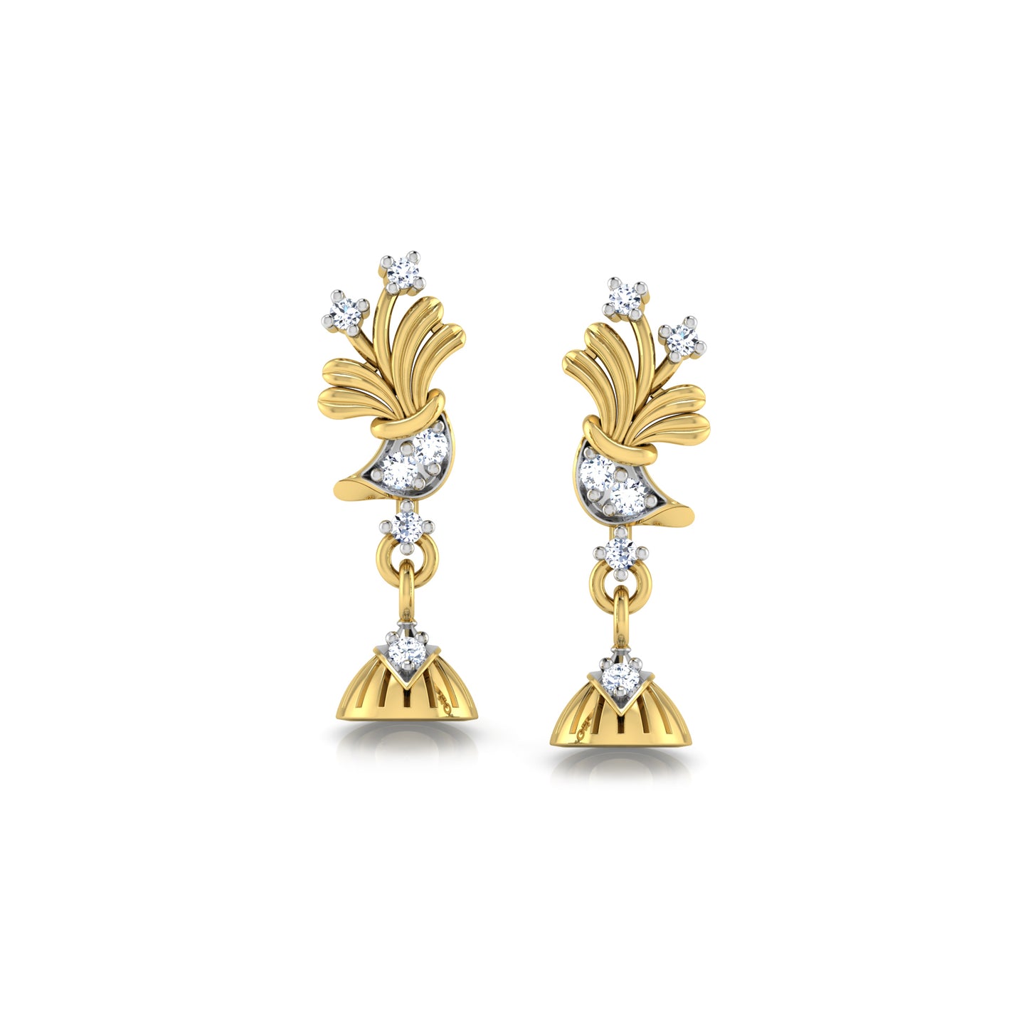 Ethereal Emberglow Earrings 18K