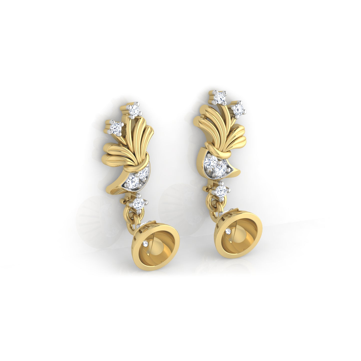 Ethereal Emberglow Earrings 18K
