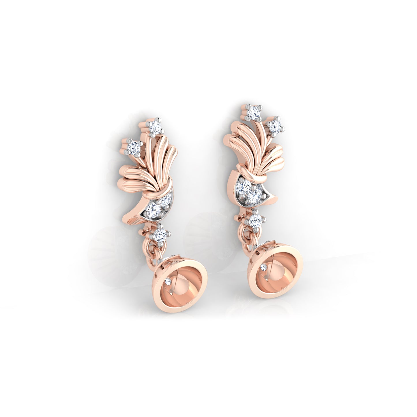 Ethereal Emberglow Earrings 18K