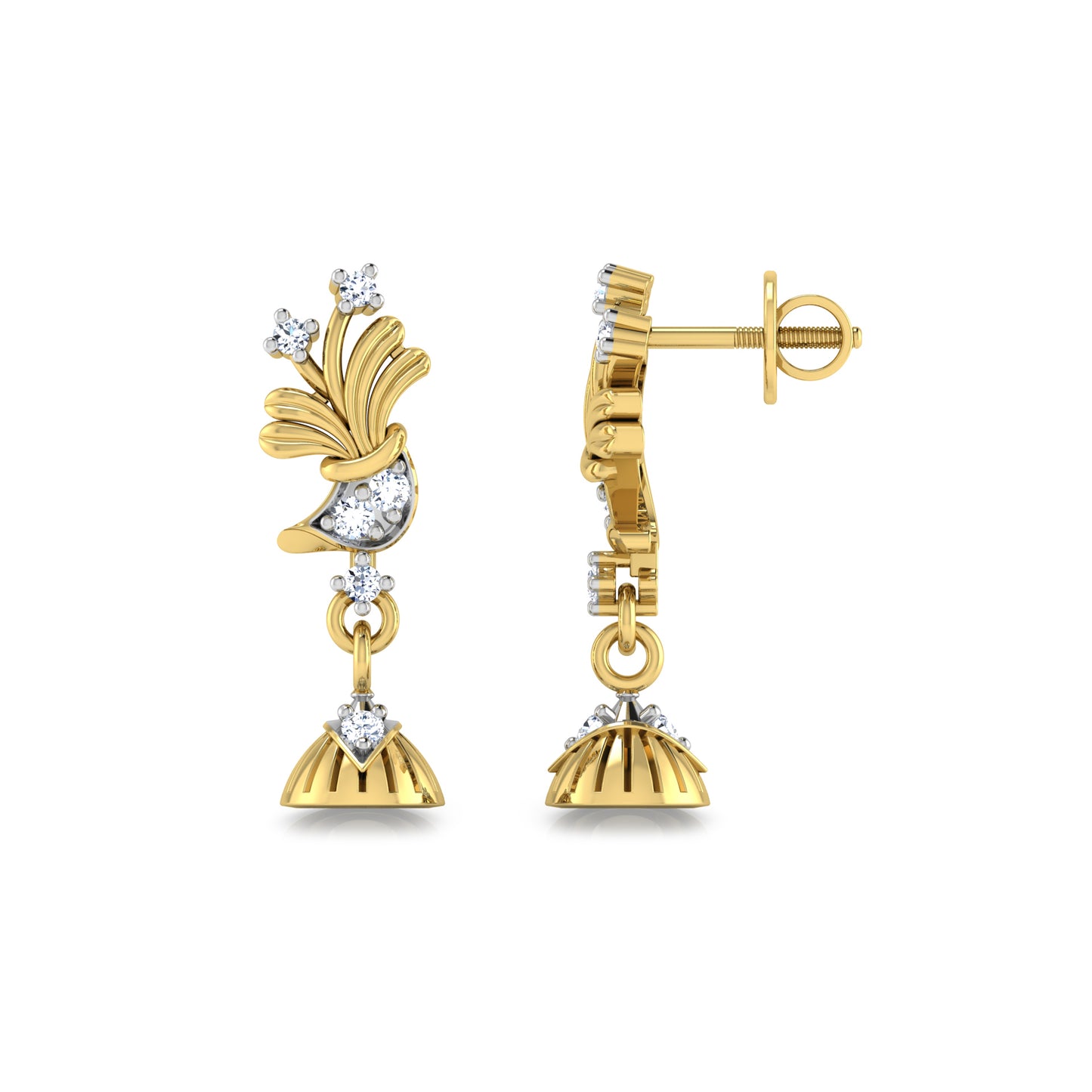 Ethereal Emberglow Earrings 18K