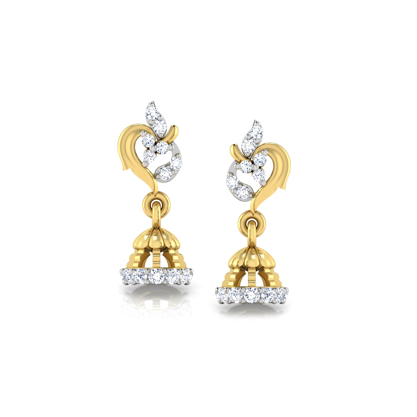 Glowing Glamour Earrings 18K