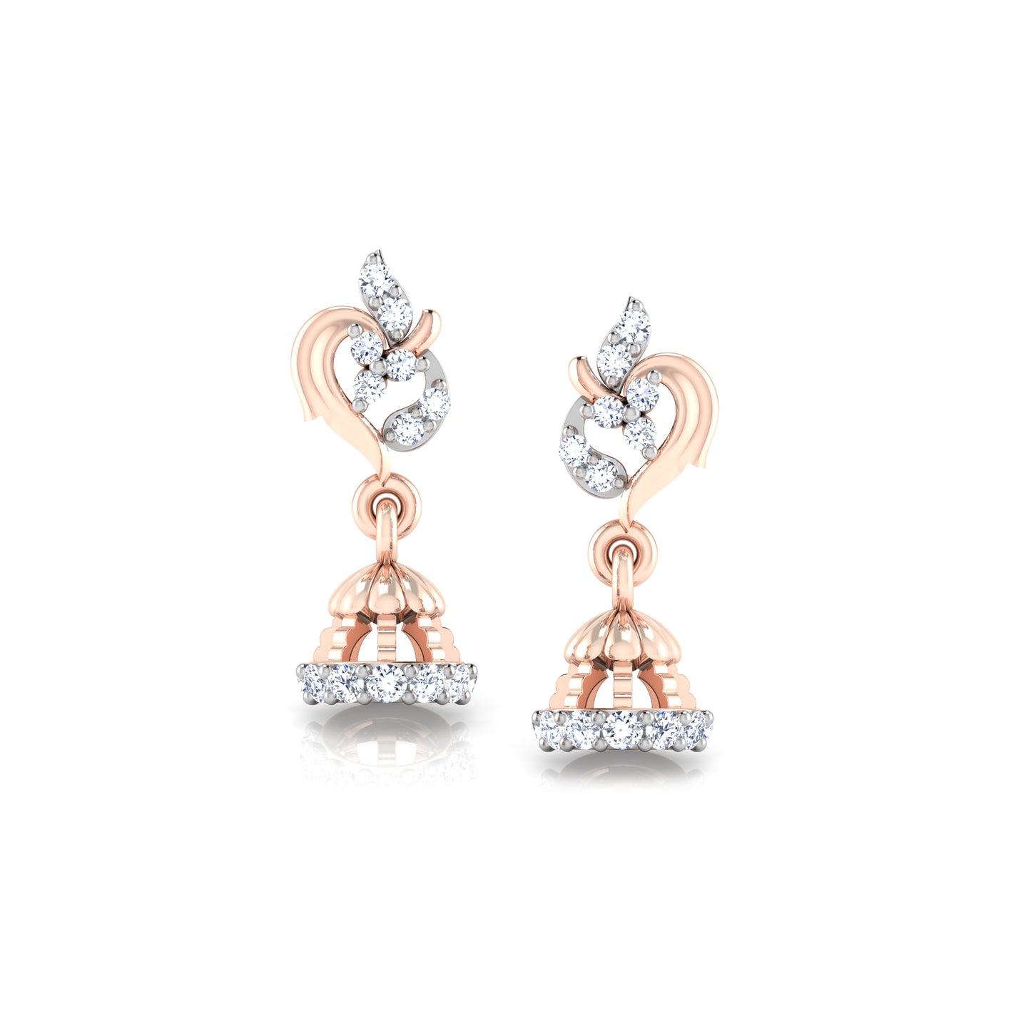 Glowing Glamour Earrings 18K