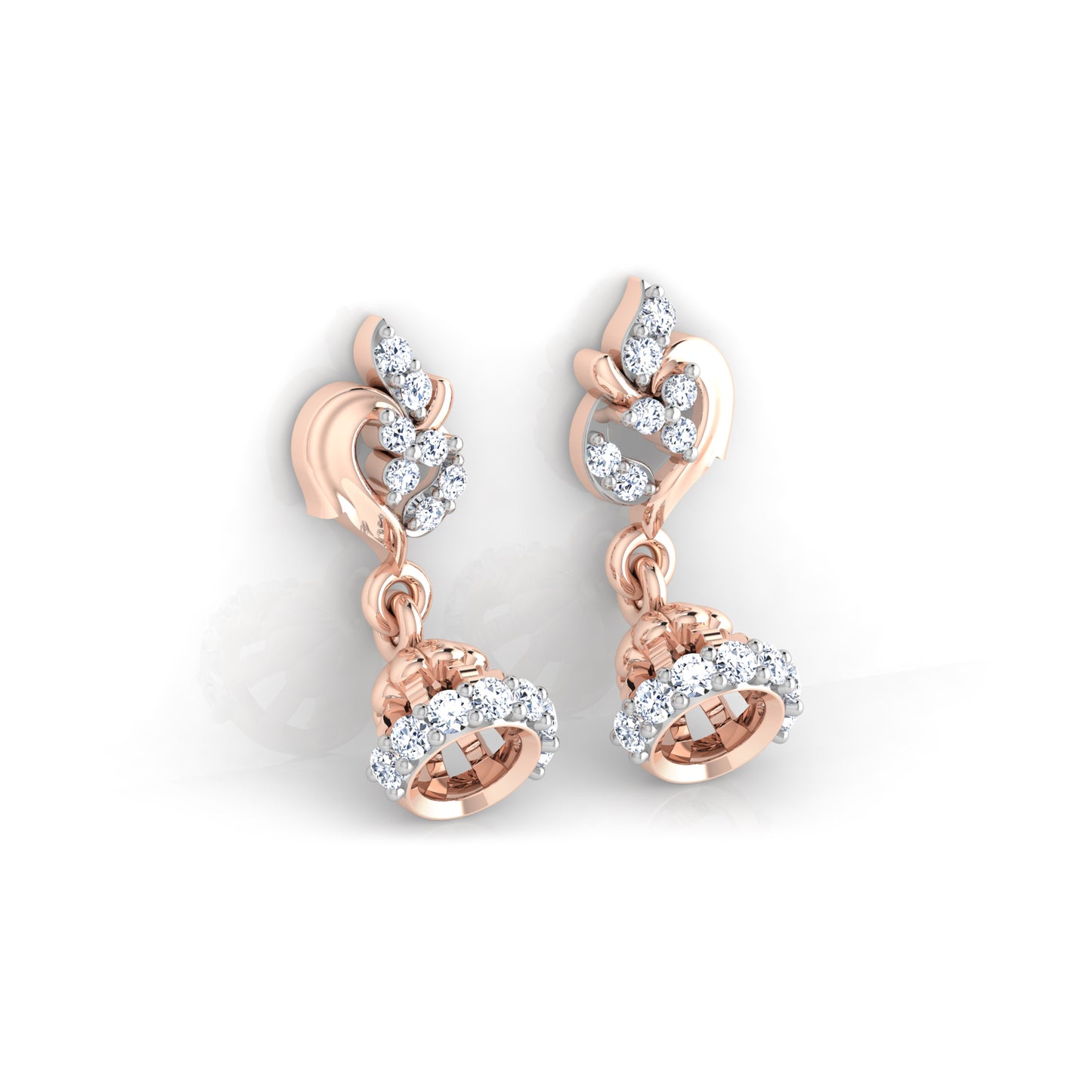 Glowing Glamour Earrings 18K