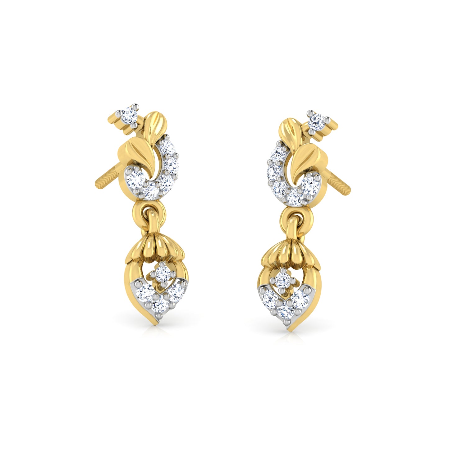 Moonbeam Earrings 18K
