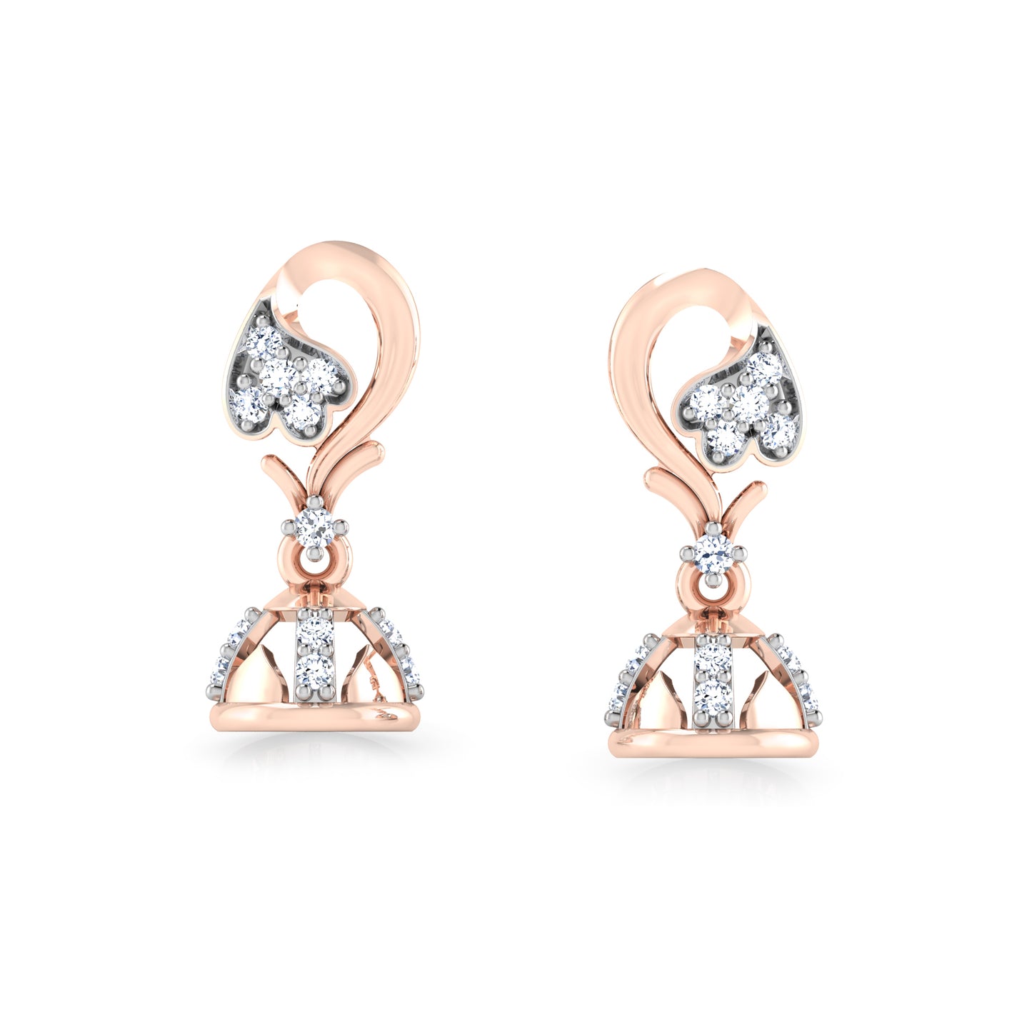 Luminous Lace Earrings 18K