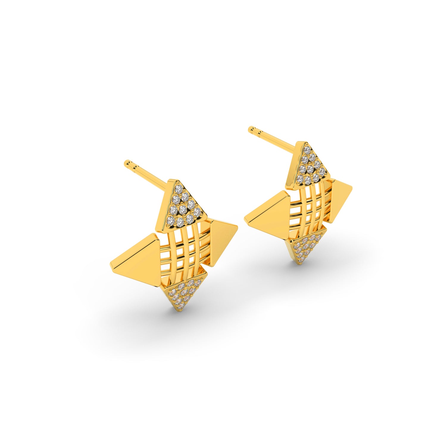 Moonlit Mirage Earrings 18K