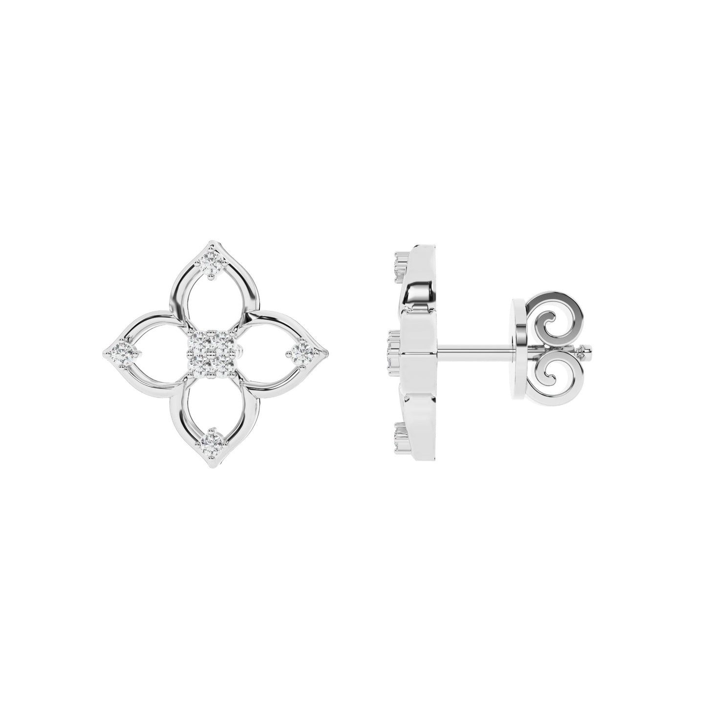 Celestial Serenity Earrings 18K