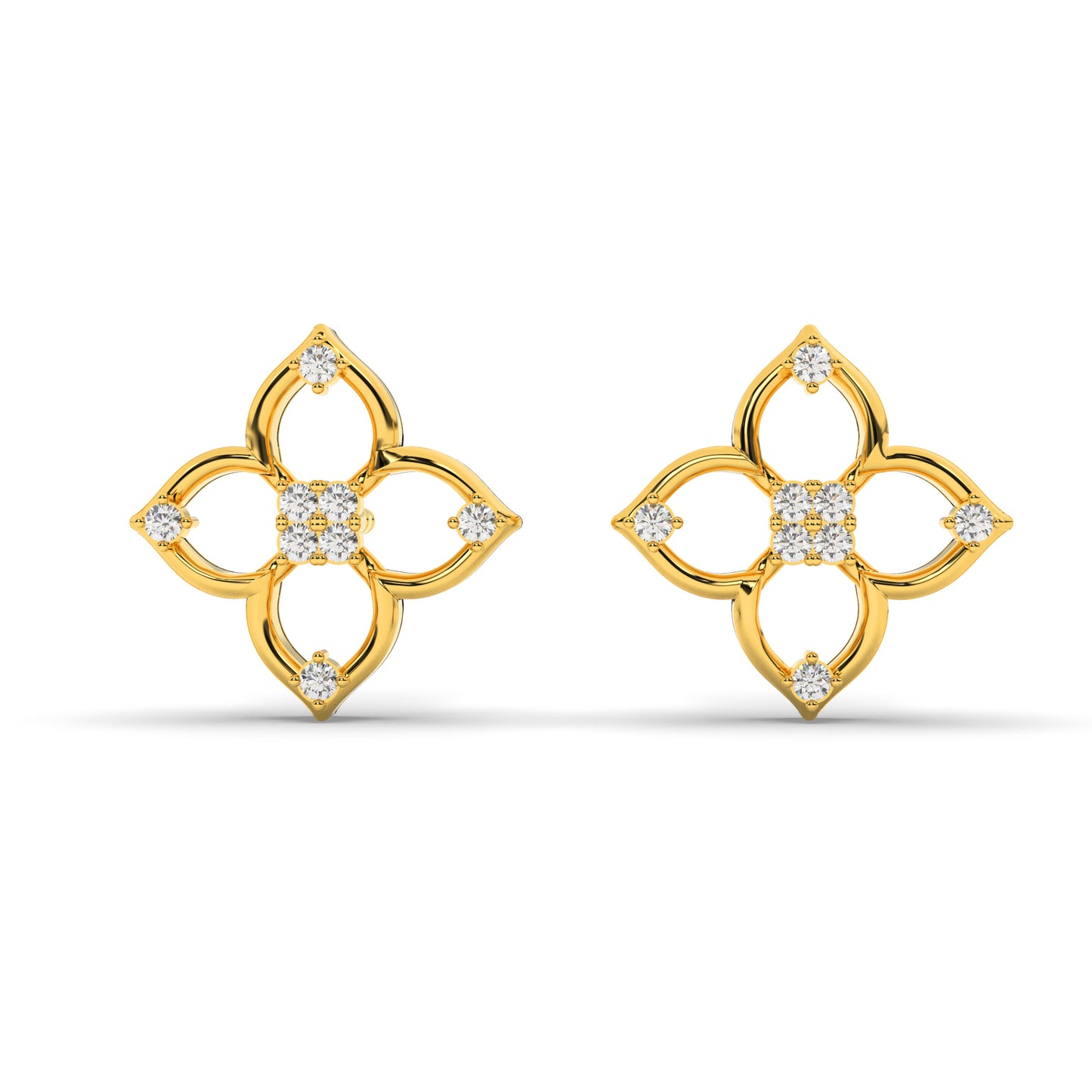 Celestial Serenity Earrings 18K