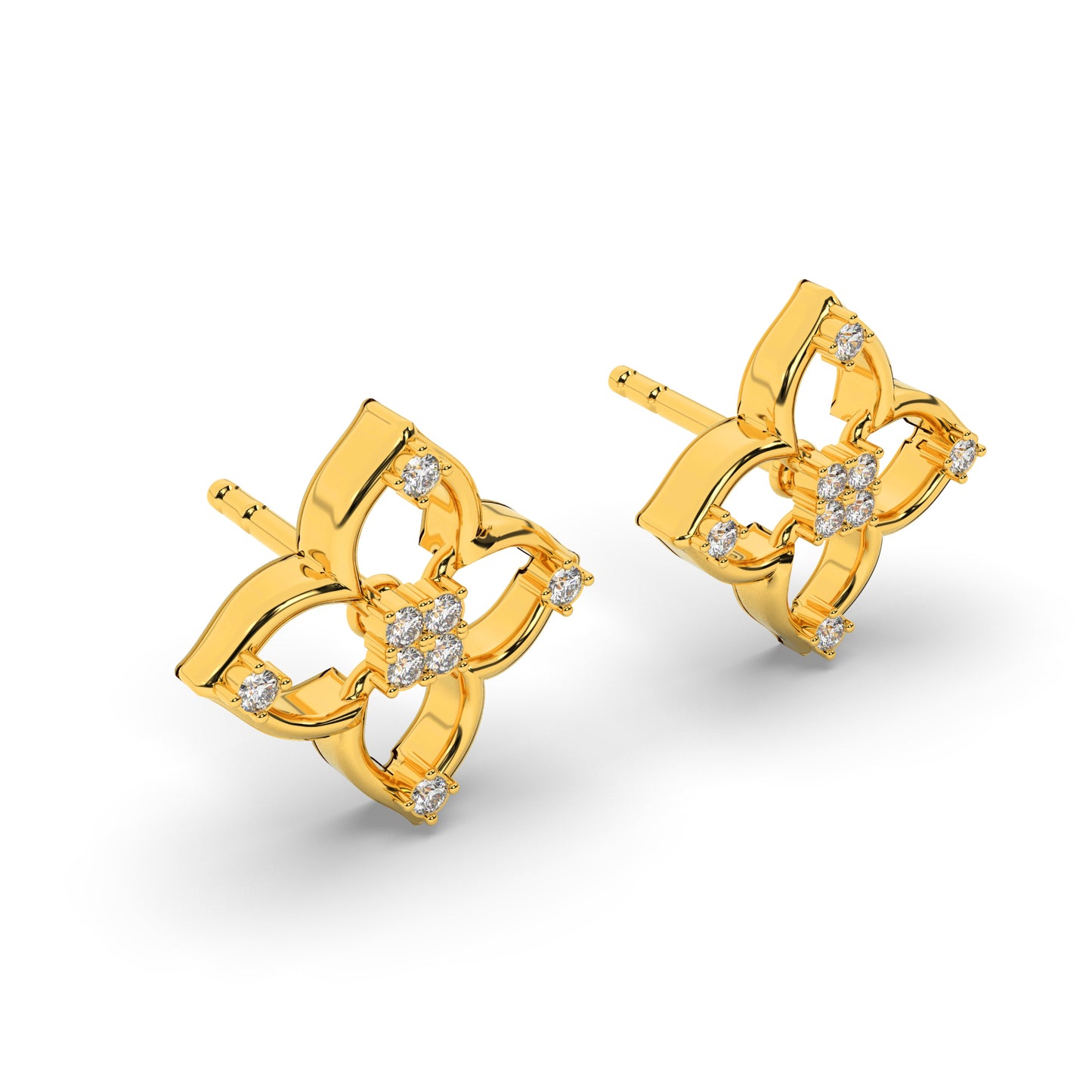 Celestial Serenity Earrings 18K